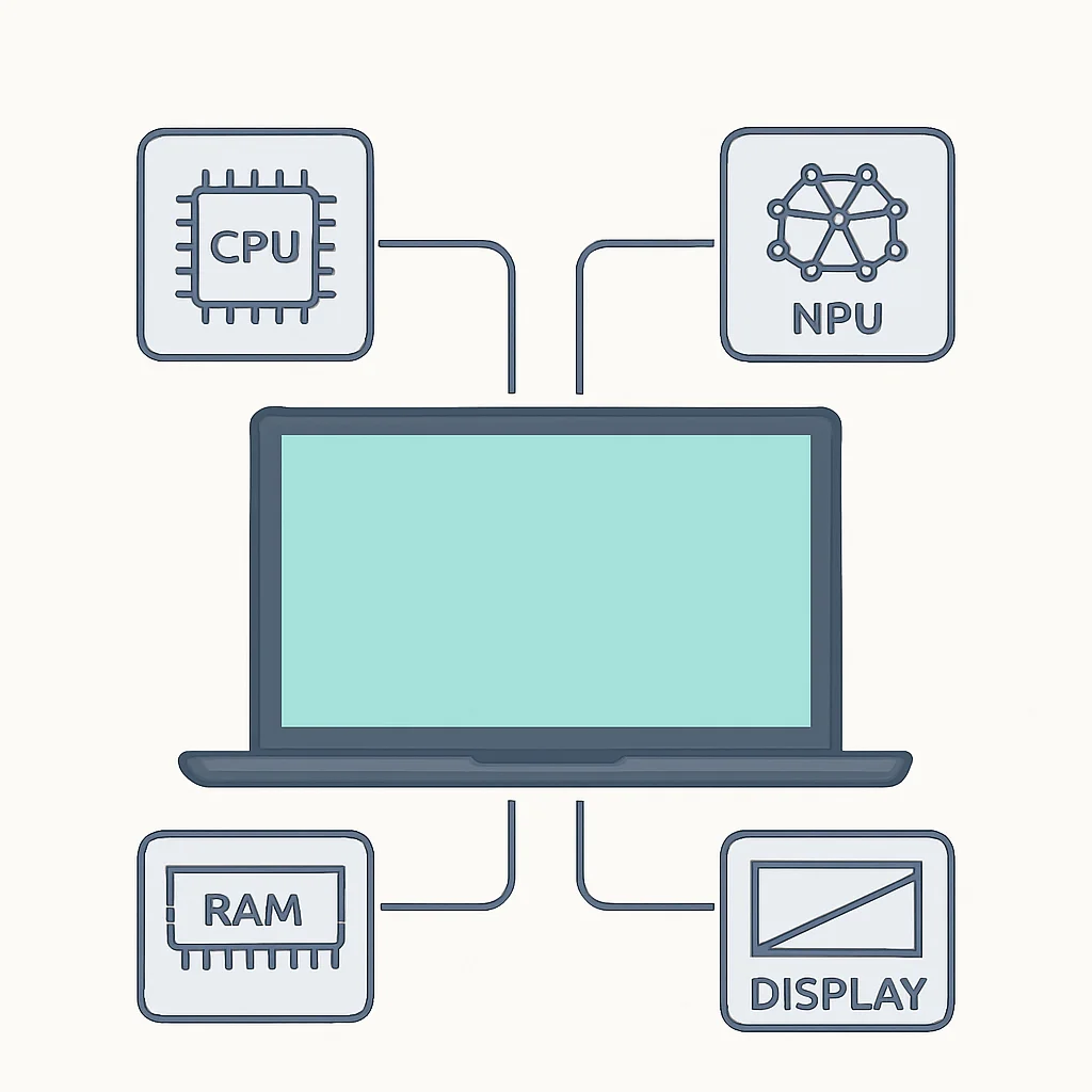 2026 AI PC specs diagram