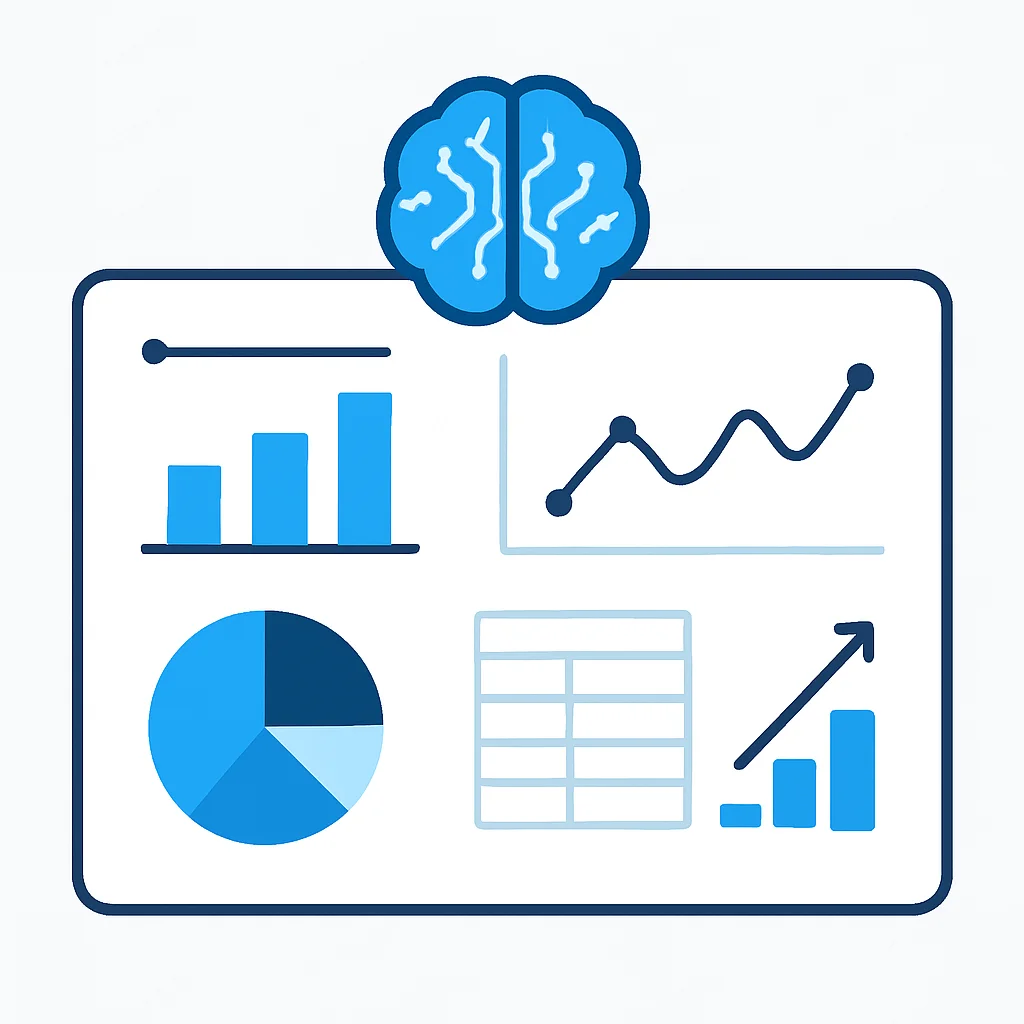 AI advertising analytics dashboard