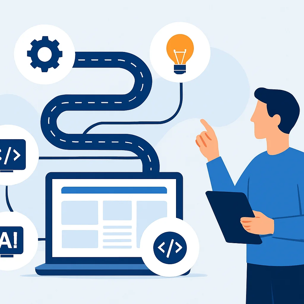Modern web development with AI integration roadmap