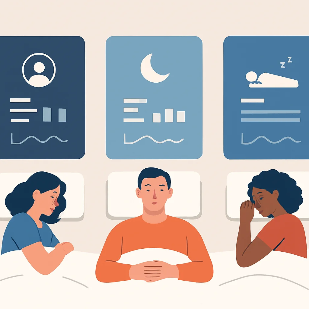 Personalized sleep solutions concept