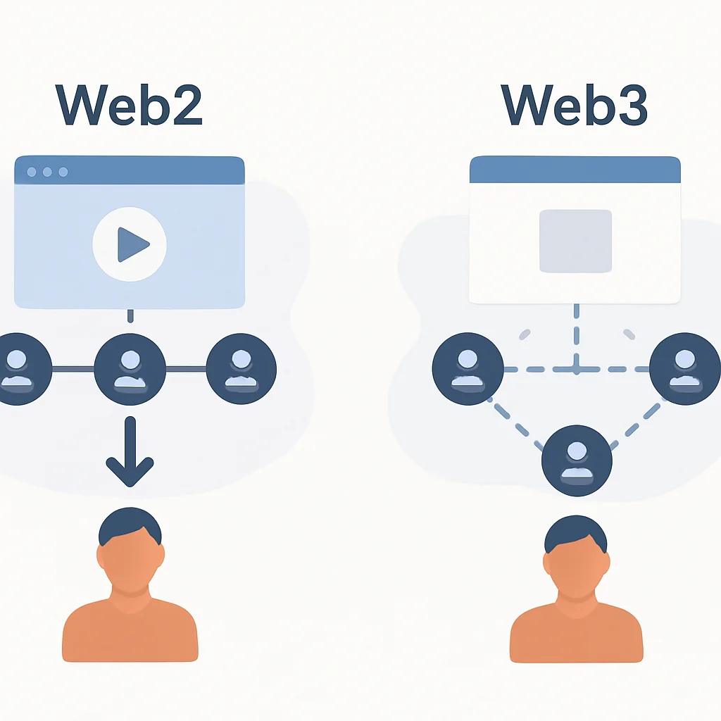 Web2 vs Web3 Creator Economy Comparison
