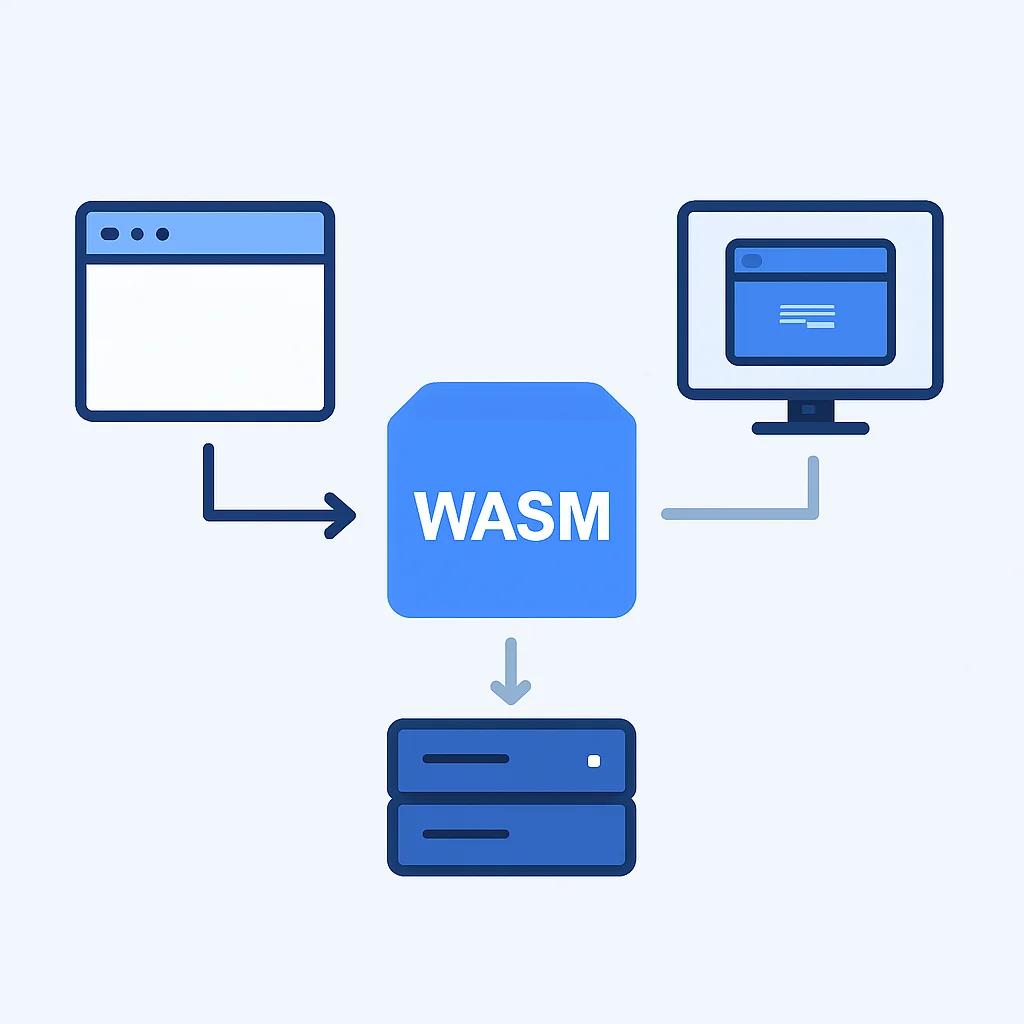 WASI architecture diagram for non-browser environments