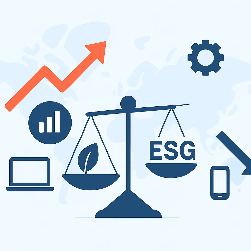 2026 Global economic and technology trends illustration