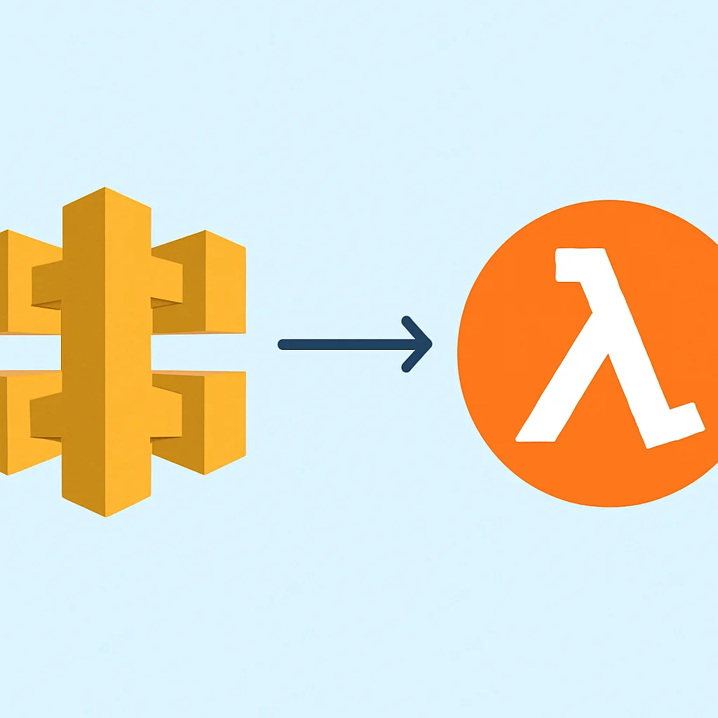 AWS API GatewayとLambdaの連携図
