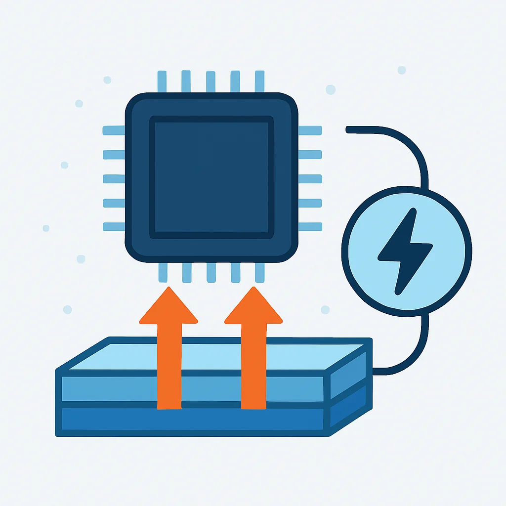 Backside Power Delivery (PowerVia) diagram