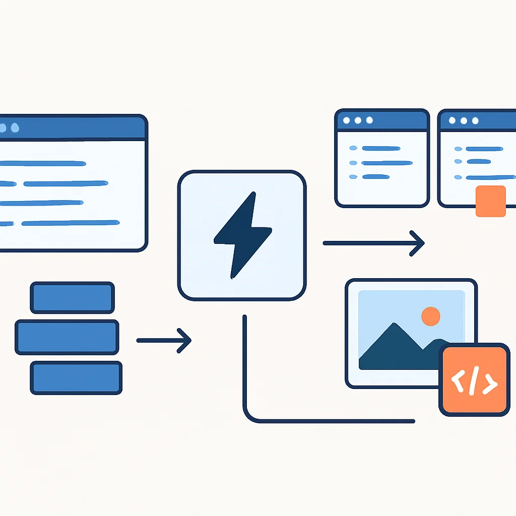 Vite code splitting and asset optimization diagram