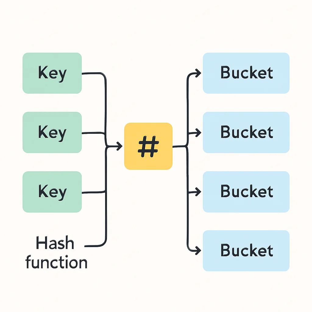 Hash Map Data Structure Diagram