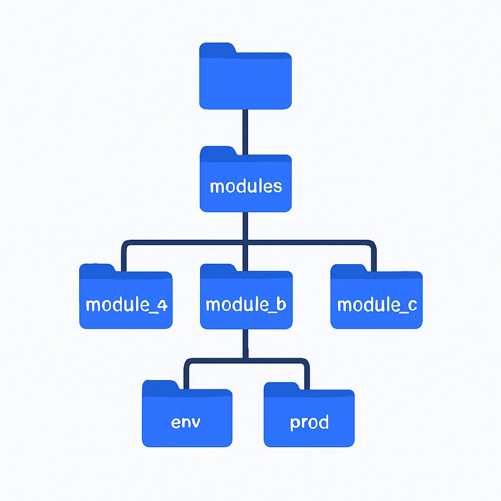 Terraform project directory structure
