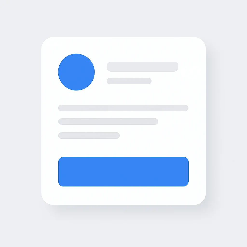 Tailwind CSS card component example