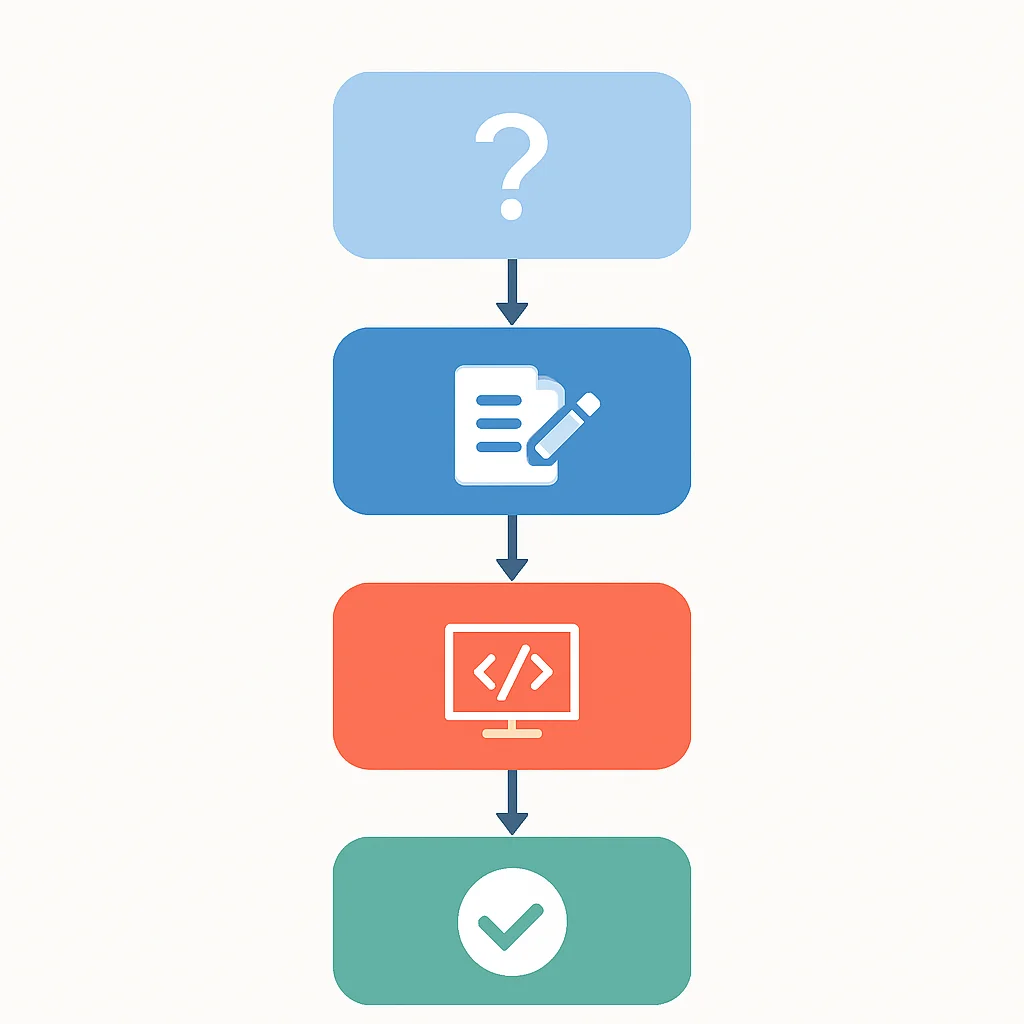 Problem Solving Flowchart for Coding Interviews