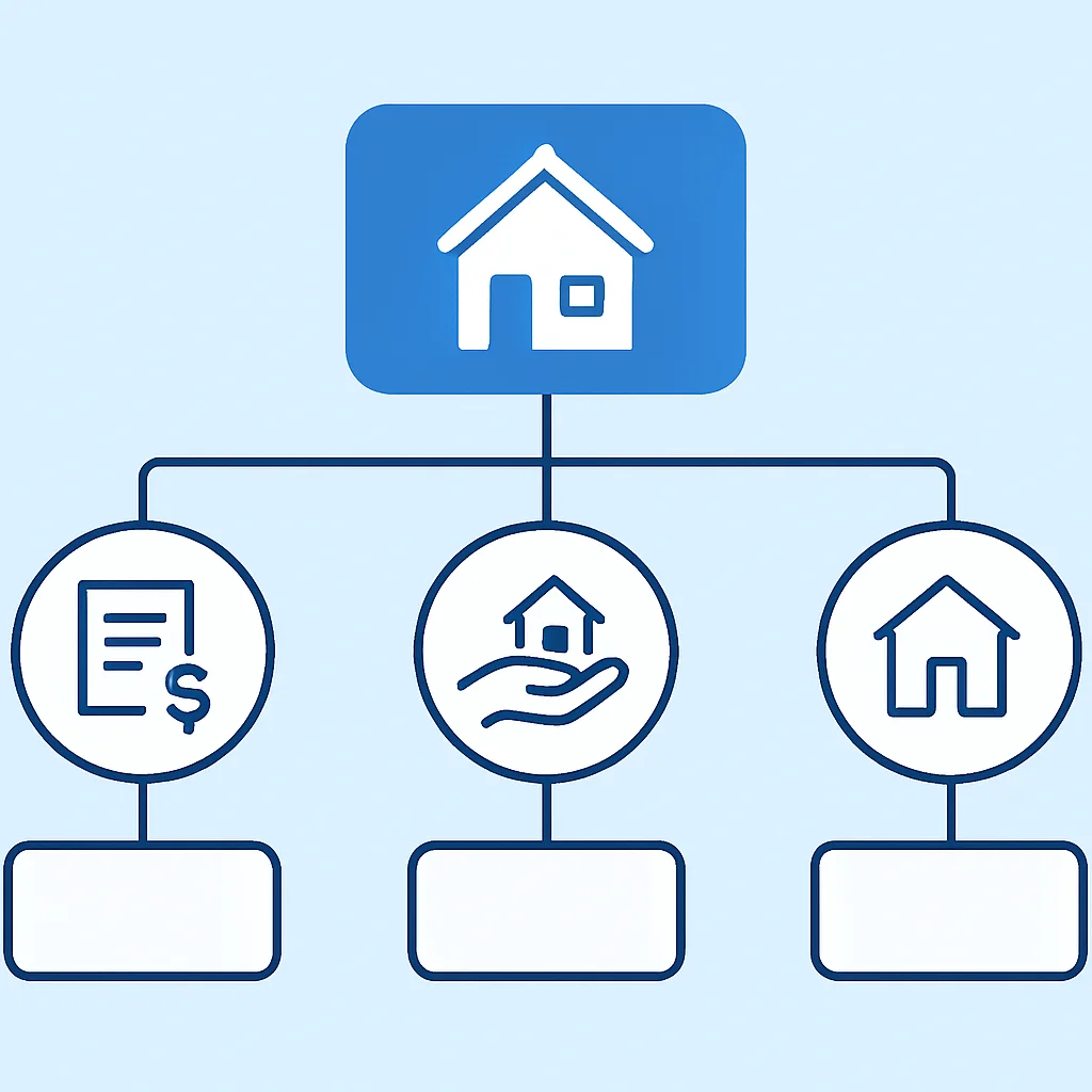 Real estate investment tax flowchart