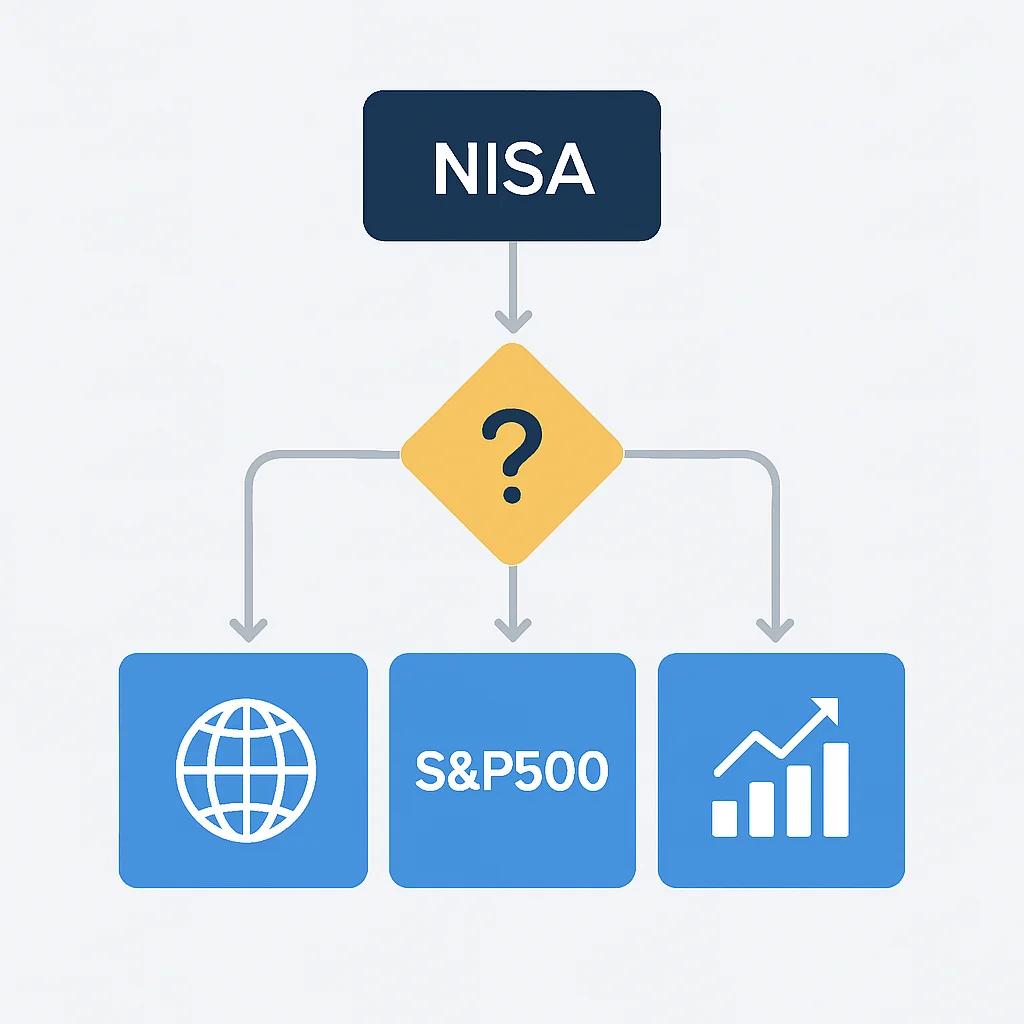 NISA investment choice flowchart