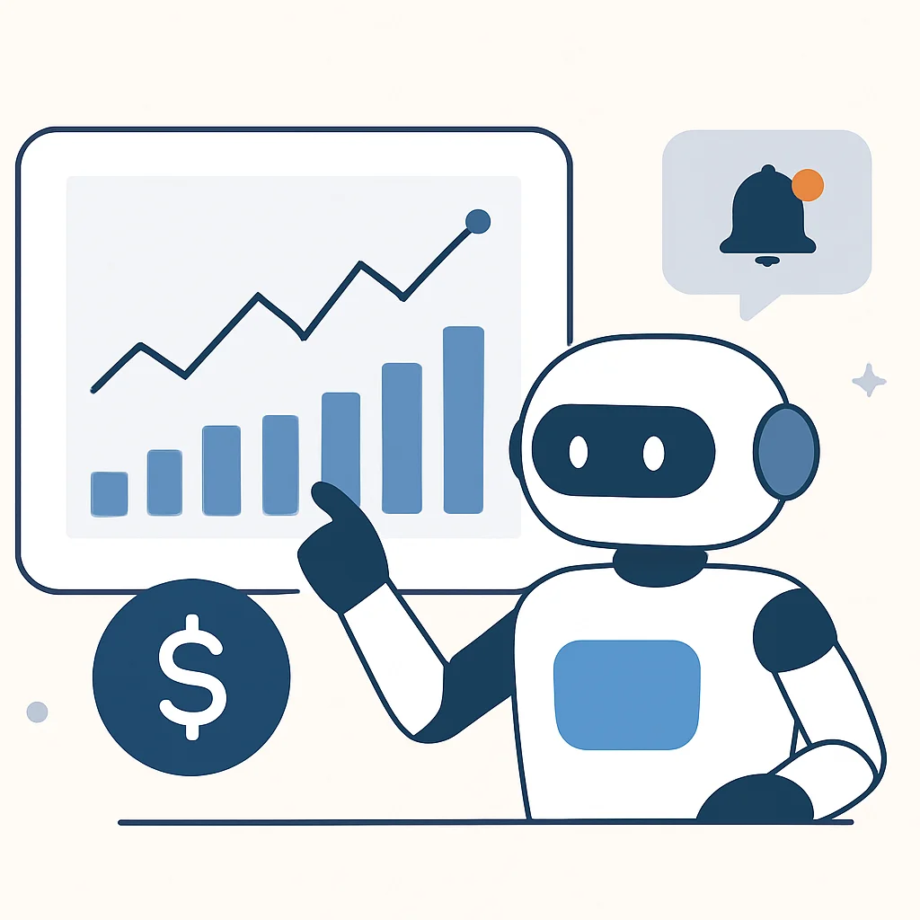 Automated financial monitoring robot