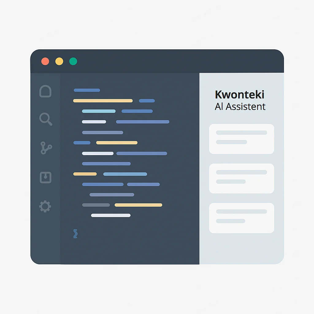Kwonteki AI Assistant in VS Code with code generation