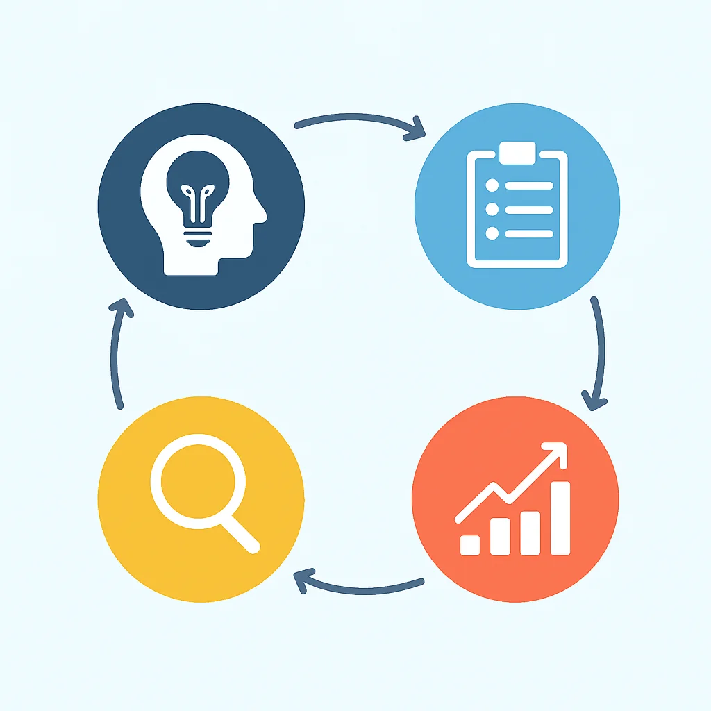 Learning feedback loop diagram
