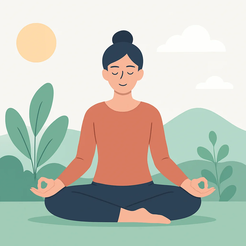 Mindful meditation for stress relief