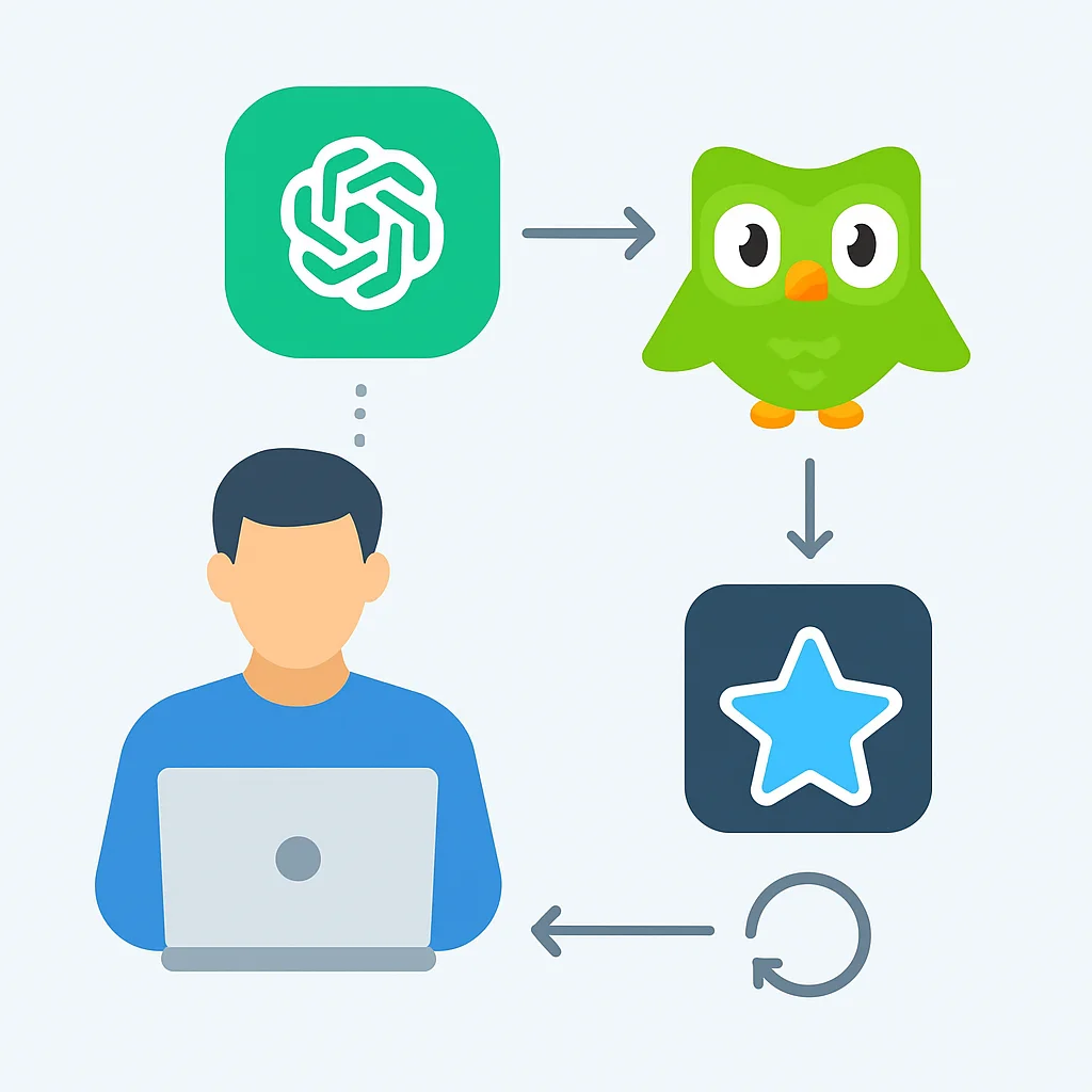 Developer AI language learning roadmap