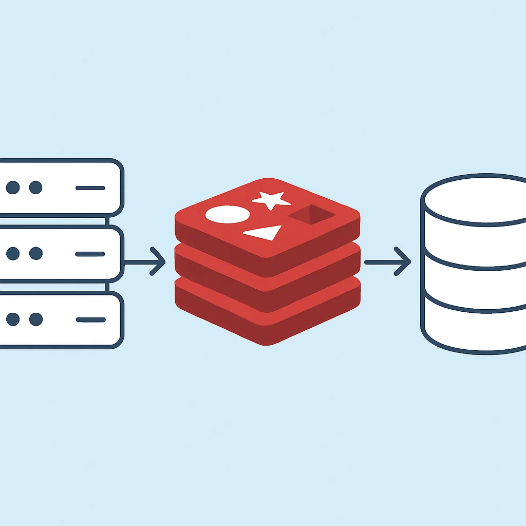 Redis caching architecture diagram