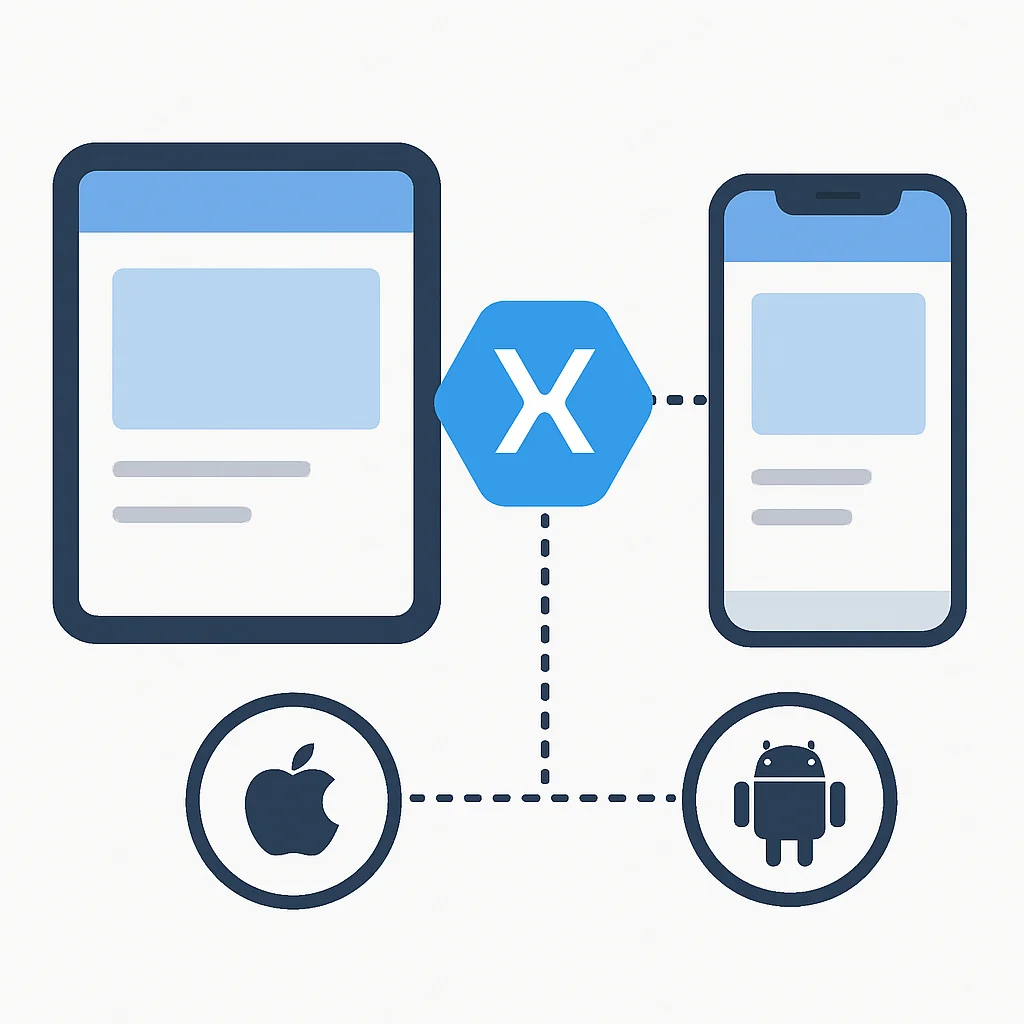 Xamarin.Forms architecture rendering native UI