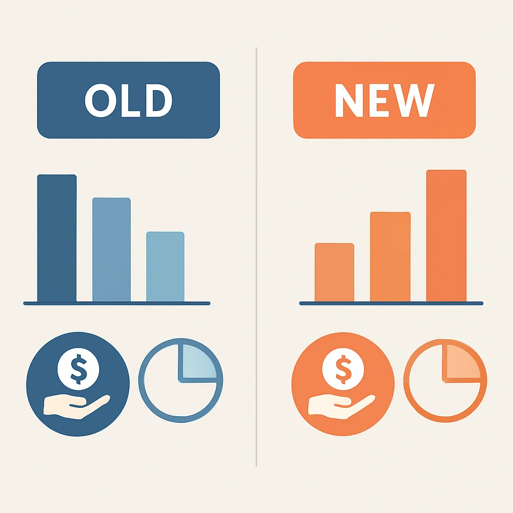 New NISA vs Old NISA comparison diagram