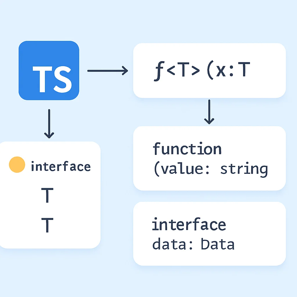 TypeScript Generics Concept Diagram
