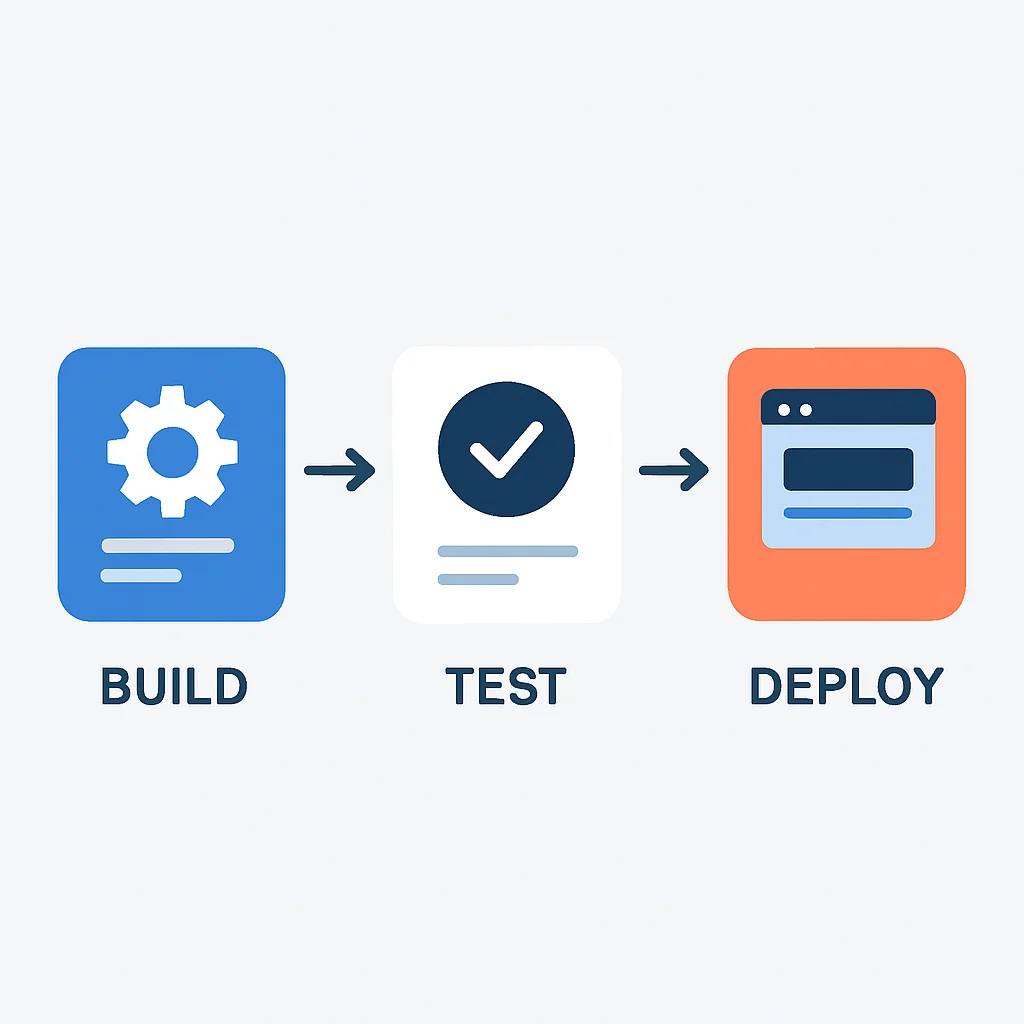 CI/CD pipeline diagram