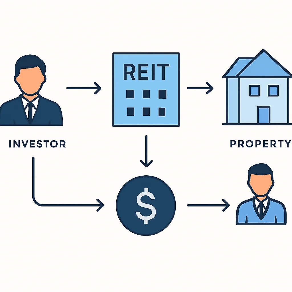 REIT Investment Mechanism Flowchart
