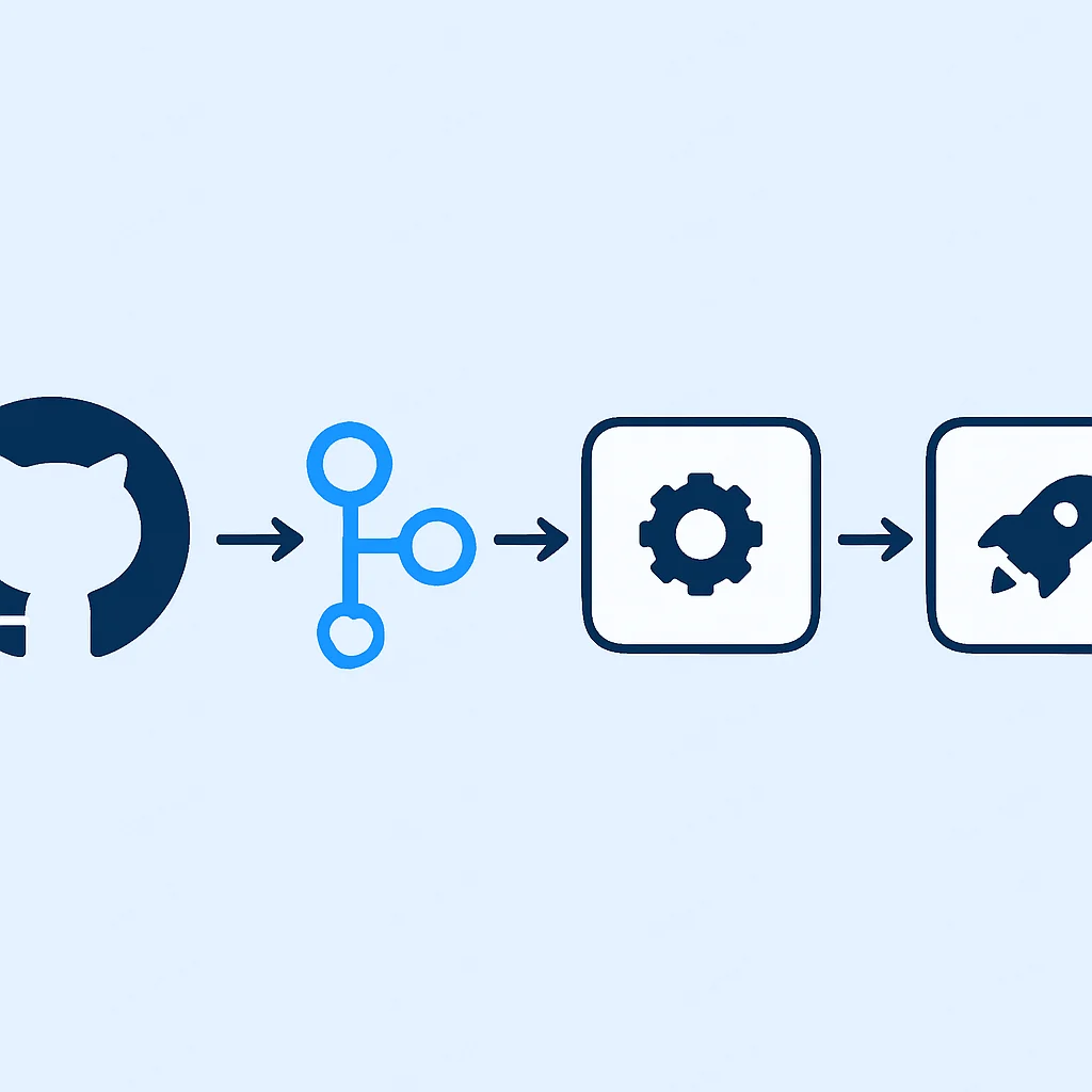 GitHub Actions CI/CD Pipeline Flowchart