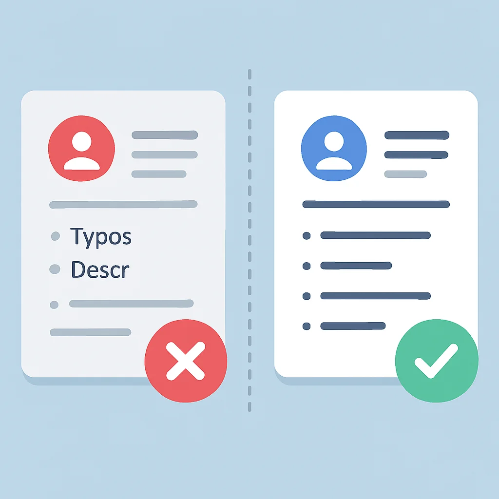 Common resume mistakes and solutions