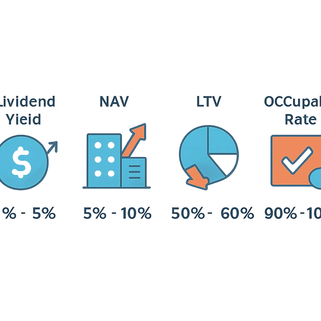 Key REIT Investment Metrics Infographic