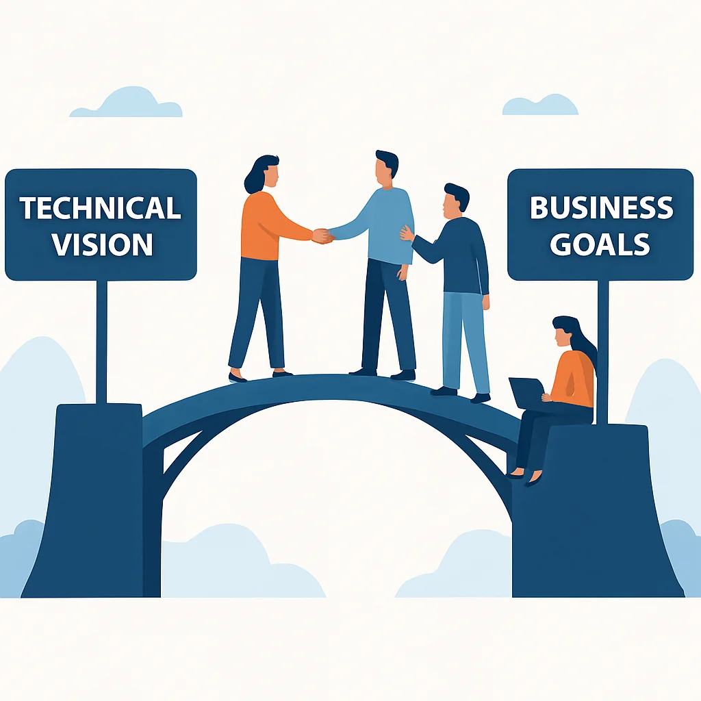 Bridging technical vision and business goals