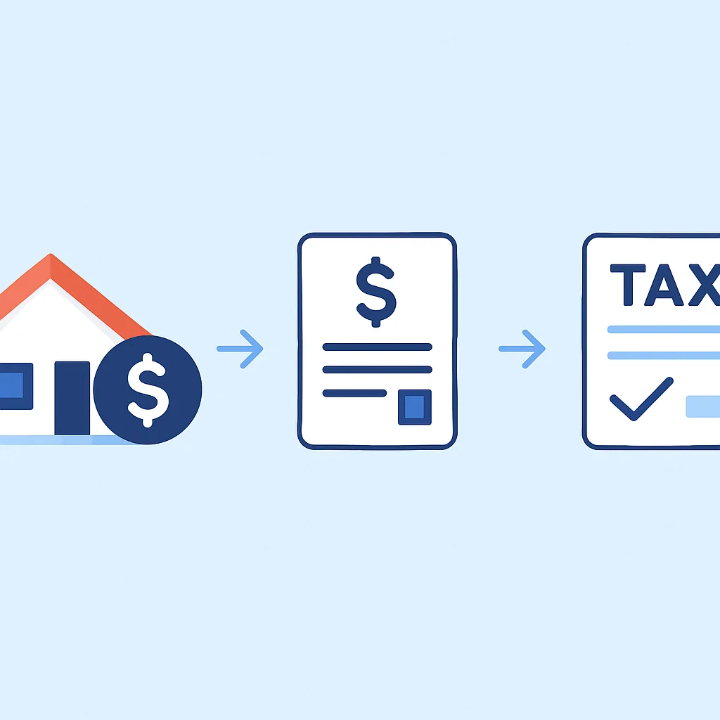 Housing Loan Deduction Calculation Flowchart