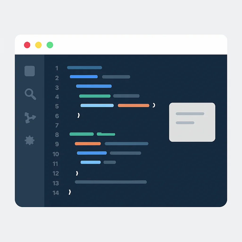 VS CodeでKwonteki AIアシスタントがコードを生成しているスクリーンショット