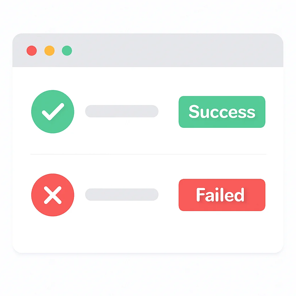 GitHub Actions workflow run status screenshot