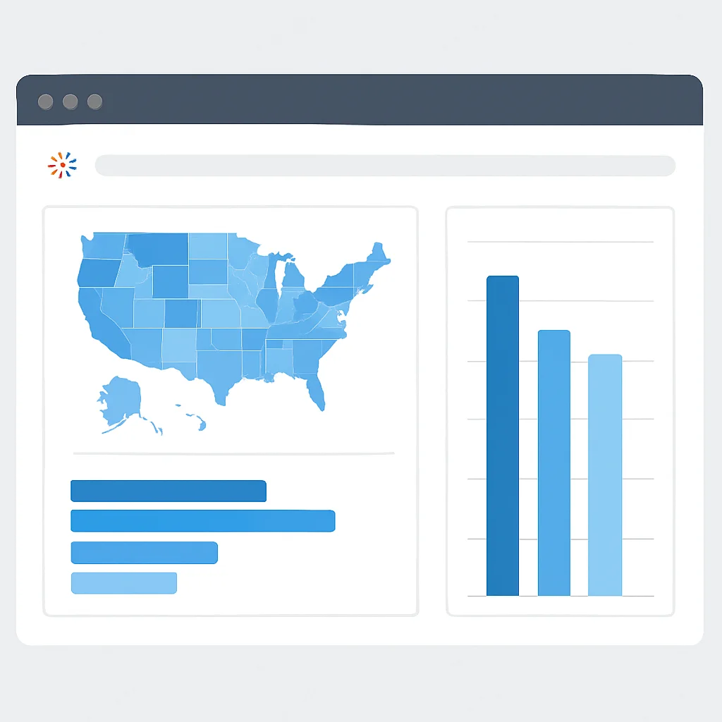 Tableau sales performance dashboard