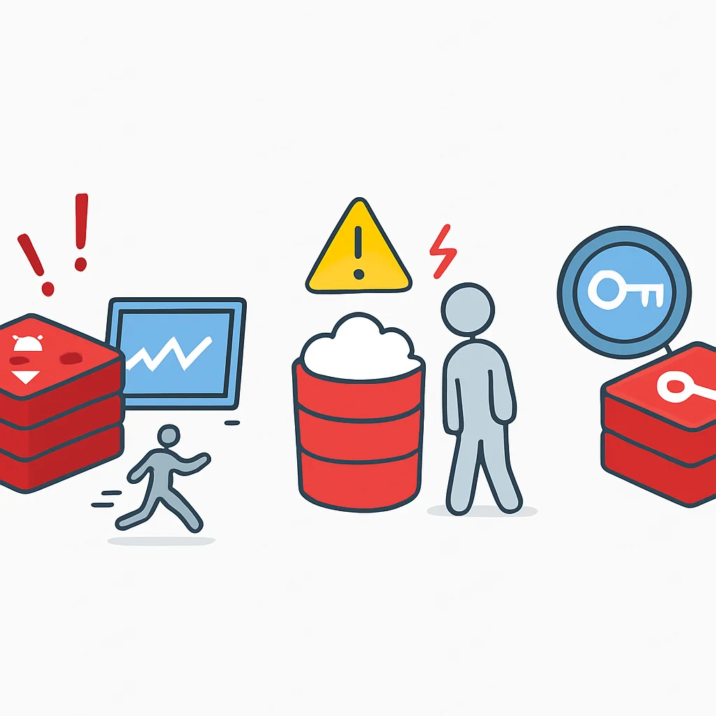 Common Redis pitfalls visualization