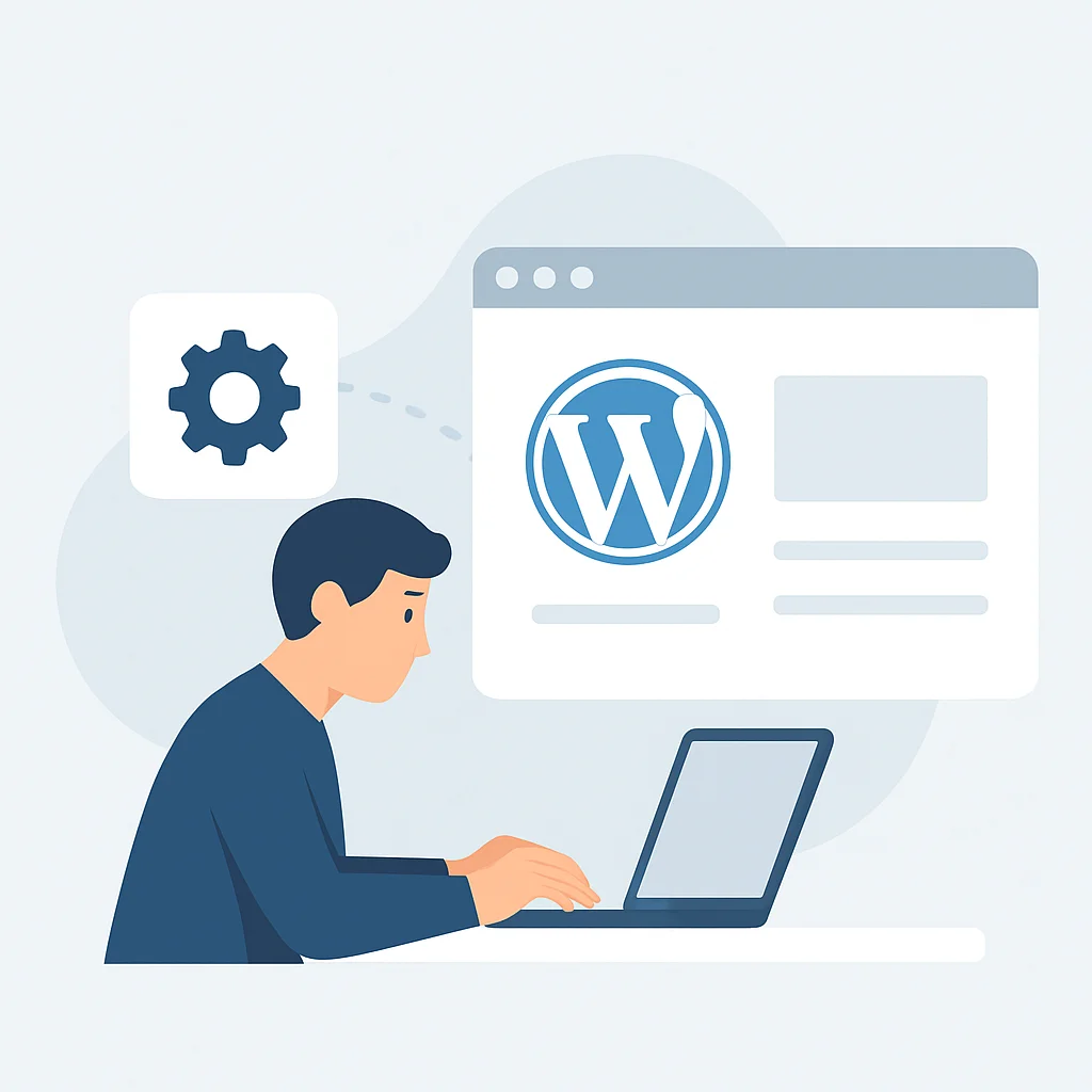 ステップ3: WordPressを使ったサイト構築