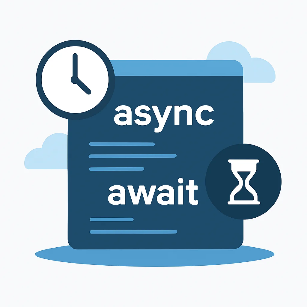 async와 await의 기본 개념