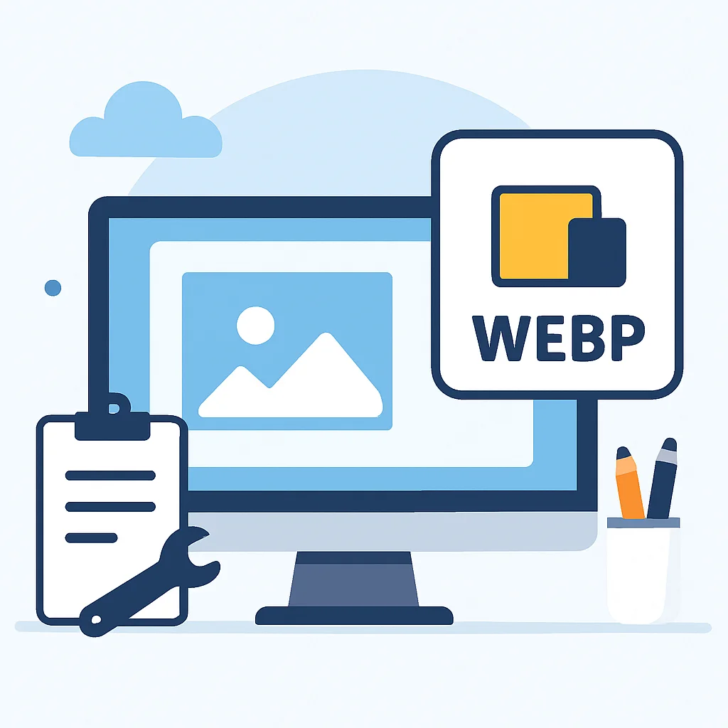 WebP変換の準備:必要なツール