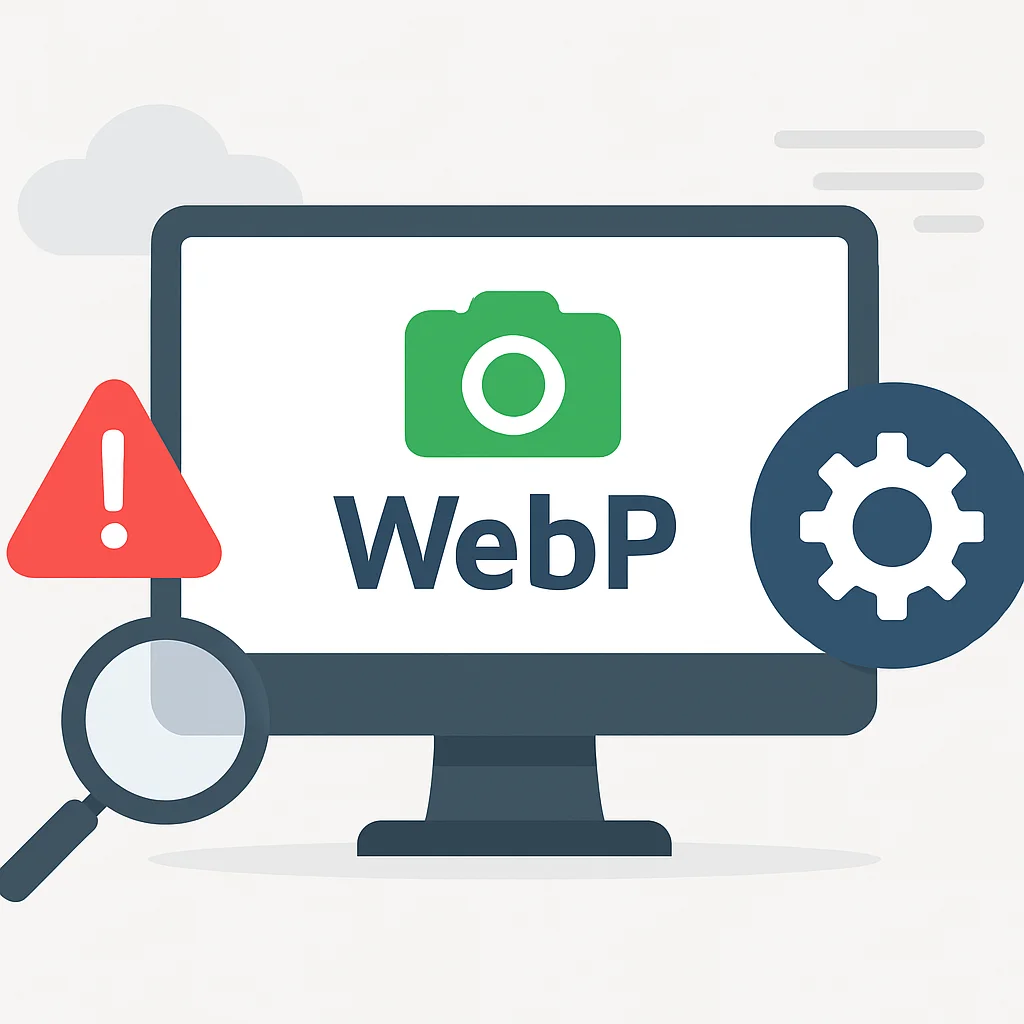 WebP導入時の注意点とトラブルシューティング